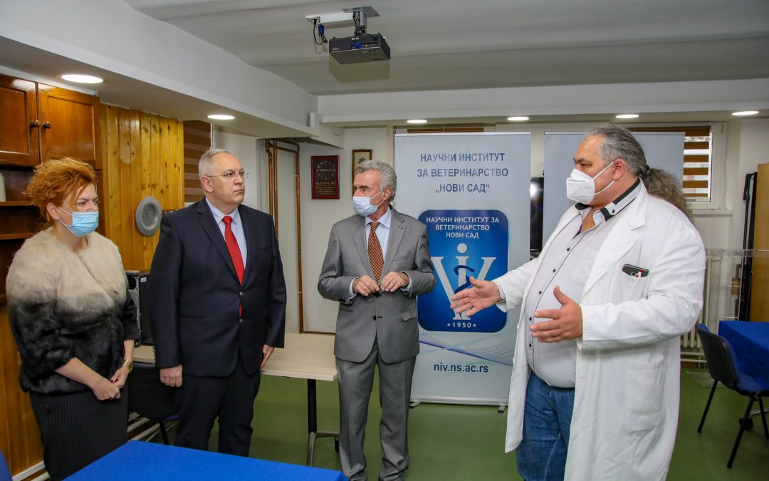 SRBATOM donates equipment worth 85,000 euros to Scientific Veterinary Institute ‘Novi Sad’ for rapid corona virus detection