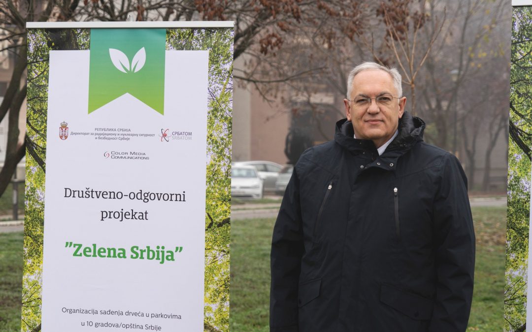 SRBATOM Wants to Contribute to Planet Preservation for Future Generations Project “Zelena Srbija” (“Green Serbia”) realized in five places in Serbia