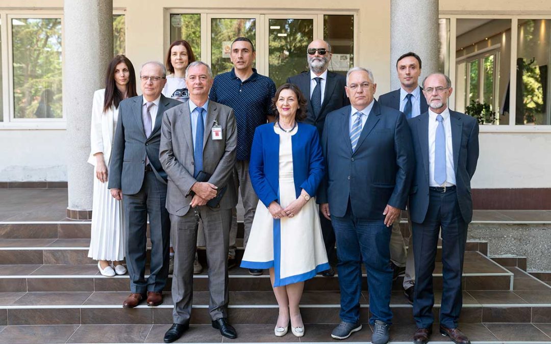 Ambassador of Belgium visits Vinca Institute with SRBATOM Representatives