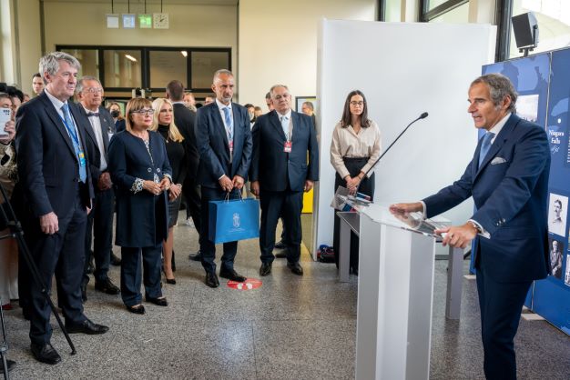 Exhibition “Nikola Tesla – Key Contributions to Energetics” Formally Opened in IAEA Headquarters