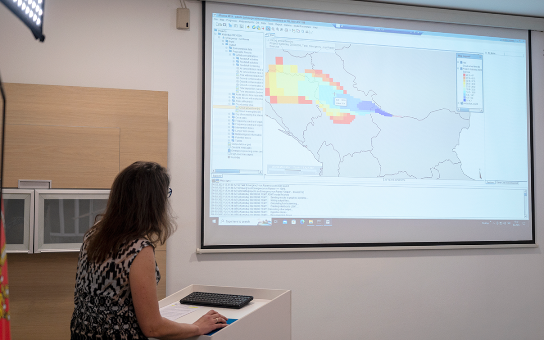 SRBATOM successfully tests JRODOS system last week