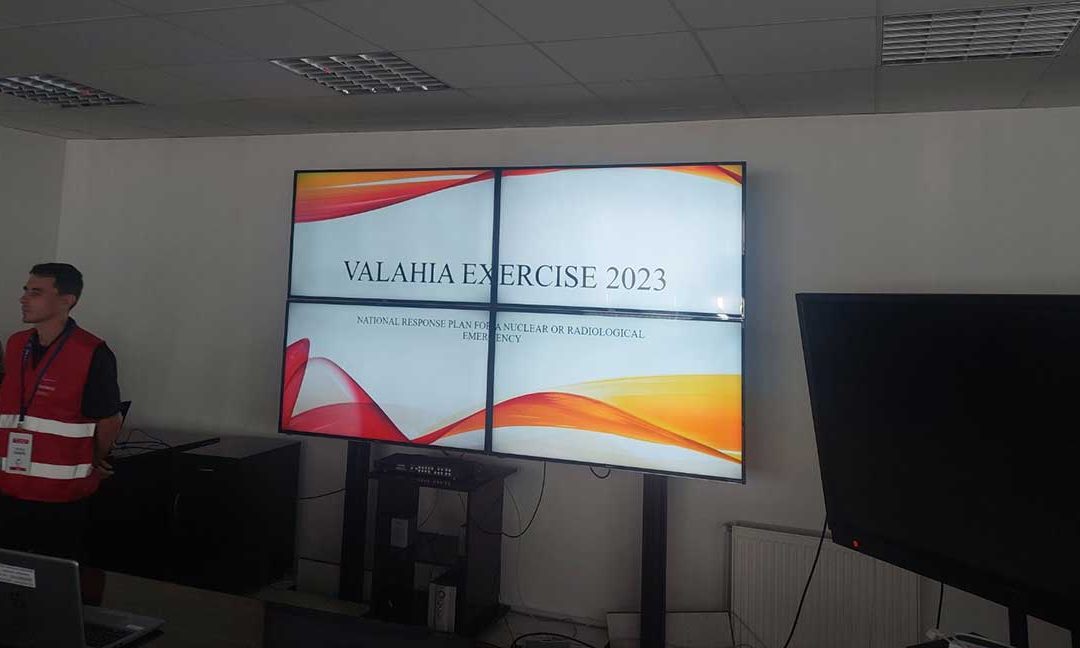 SRBATOM representatives at Romanian national exercise Valahia 2023