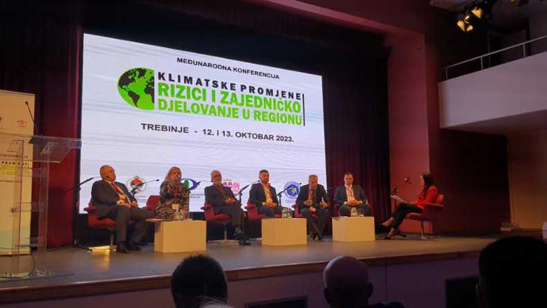 SRBATOM Director at Conference on Climate Changes in Trebinje