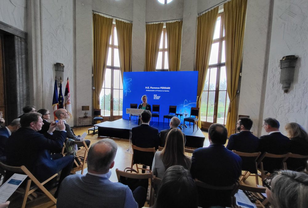 Директорат на конференцији „Ка нуклеарној будућности“ у амбасади Француске